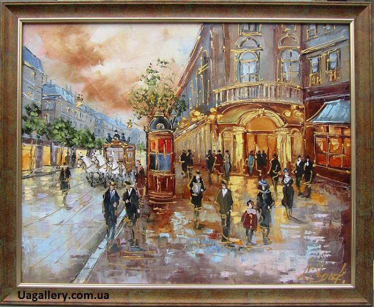 kartina krasivogo gorodskogo peyzhaza vechernia venezia